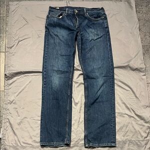 Levi's Men's Deep Blue Straight Jeans